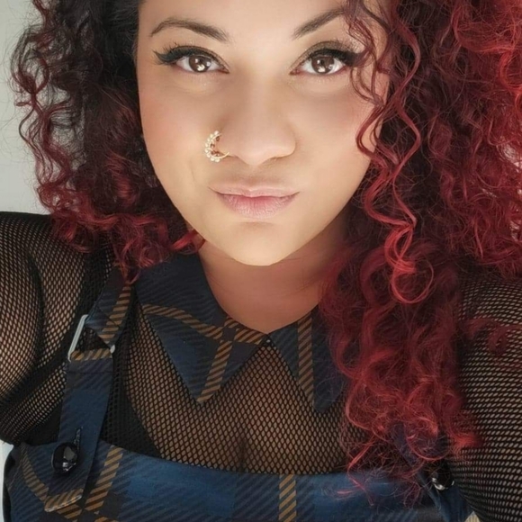 Jawbreaker Teal Blue Tartan and Fishnet Collared dress size 12/14 - Picture 3 of 3